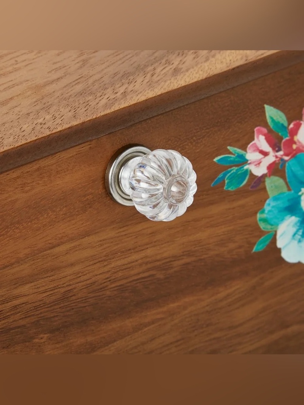 The Pioneer Woman Sweet Romance Acacia Wood Bread Box - Picture 3 of 11